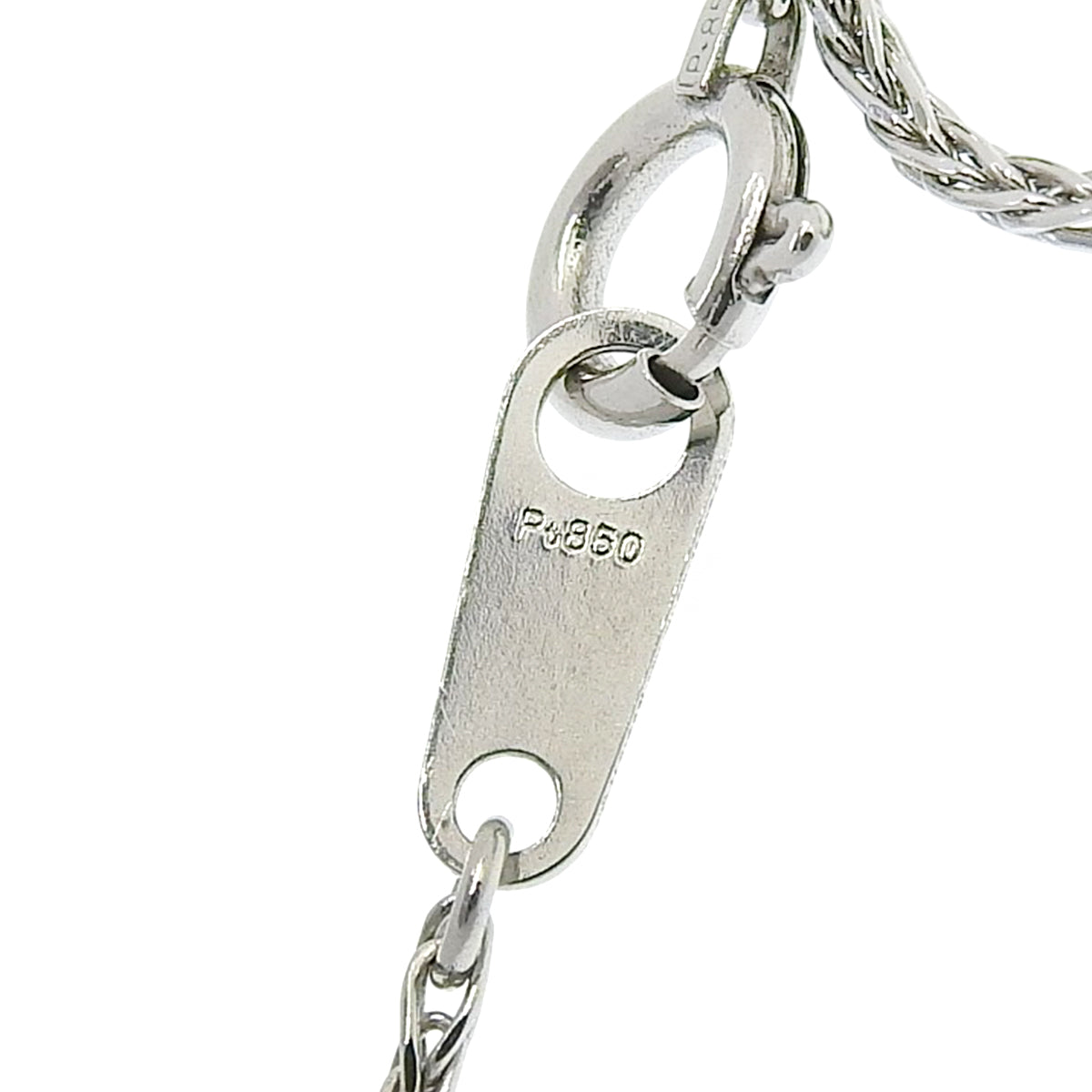 Ruby and diamond necklace, R1.25/D0.30,1.10, platinum (Pt850) and white gold (K18WG), 11.1g