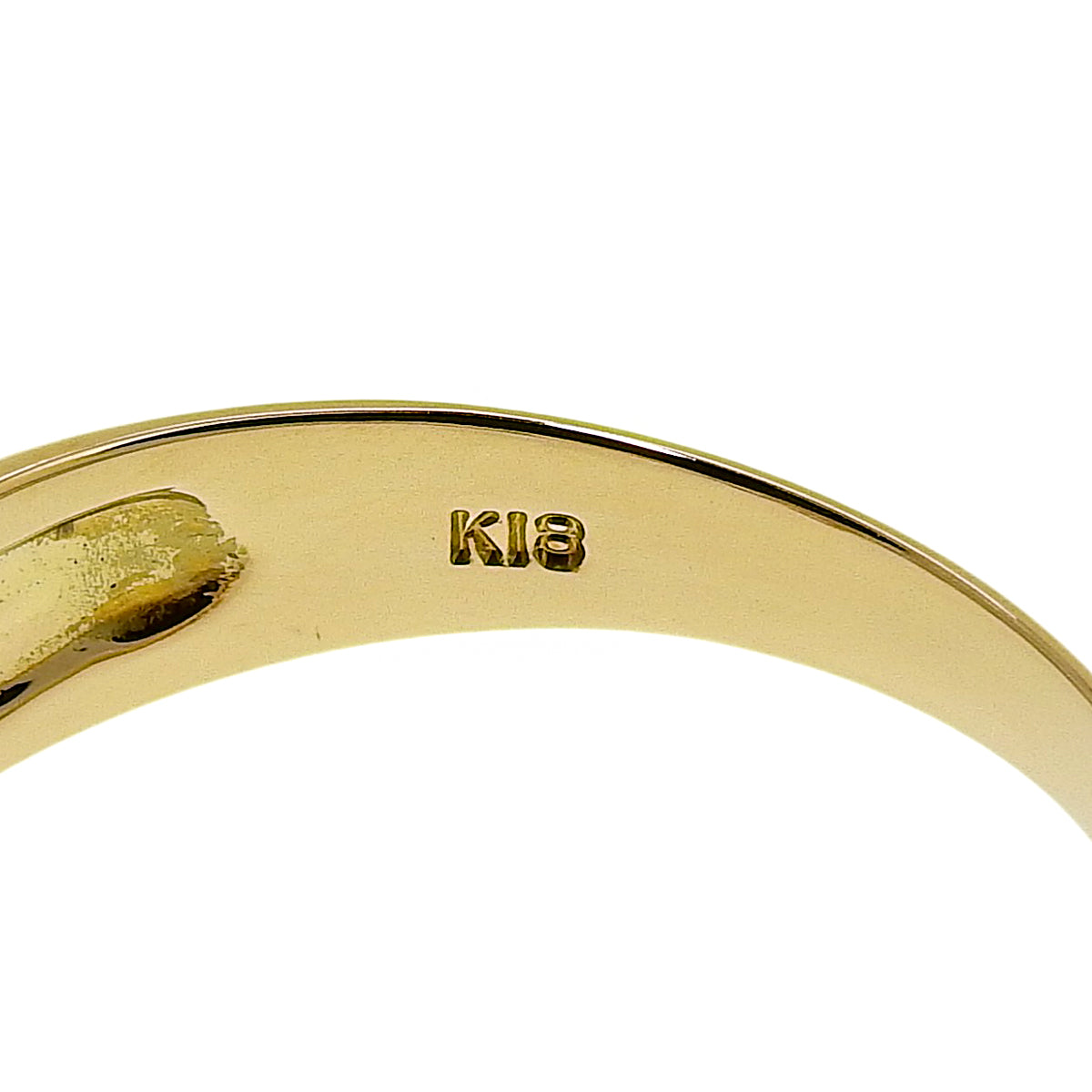 ダイヤモンド リング D0.50 K18YG 3.5g