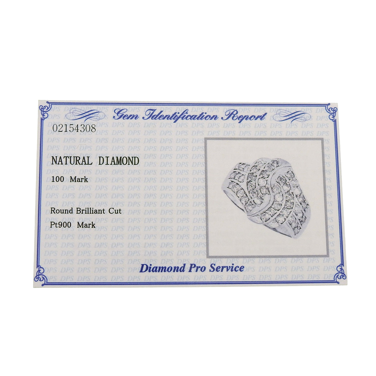 ダイヤモンド リング D1.00 プラチナ Pt900 6.8g