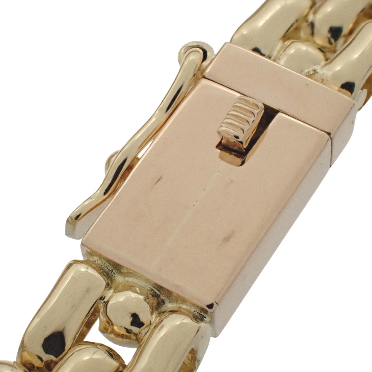 红宝石钻石手链，红宝石0.80克/钻石0.98克，K18YG镀金，17.5克