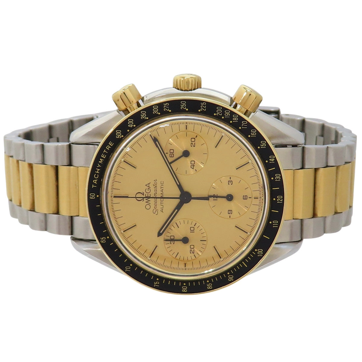 スピードマスター クロノグラフ 3310.10 YG/SS ゴールド 自動巻き メンズ