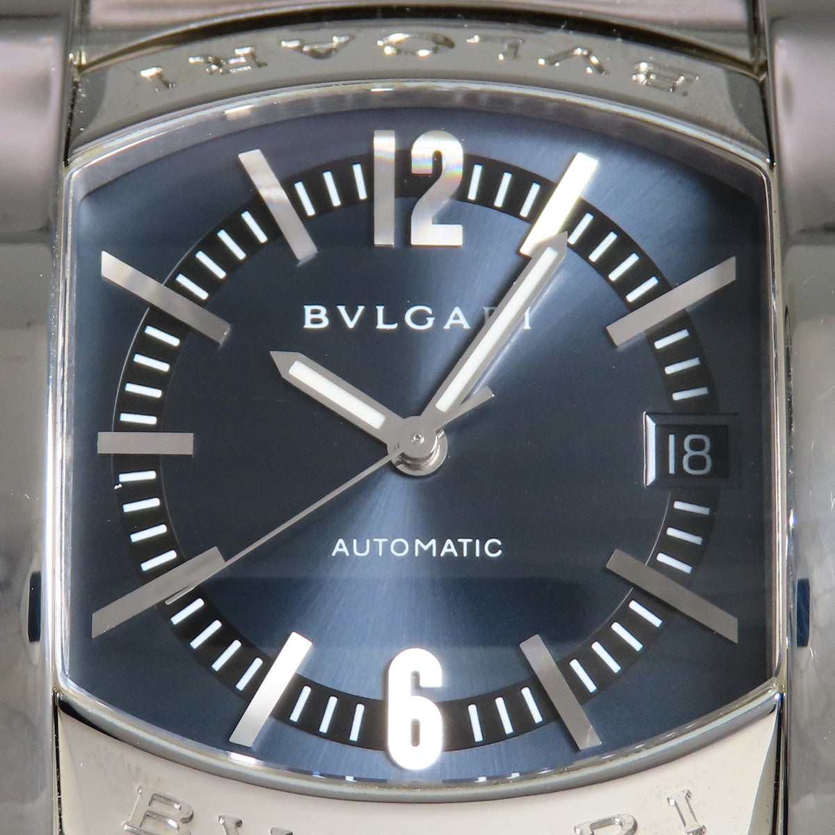 アショーマ AA44S SS ネイビー 自動巻き メンズ