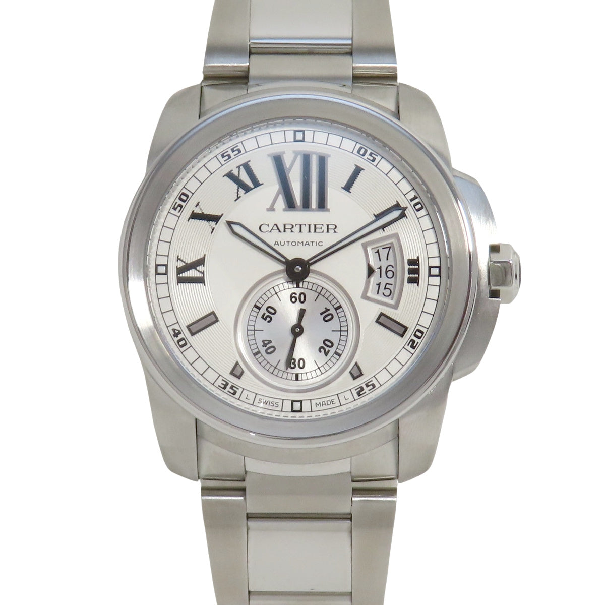 カリブル W7100015 SS ホワイト 自動巻き メンズ