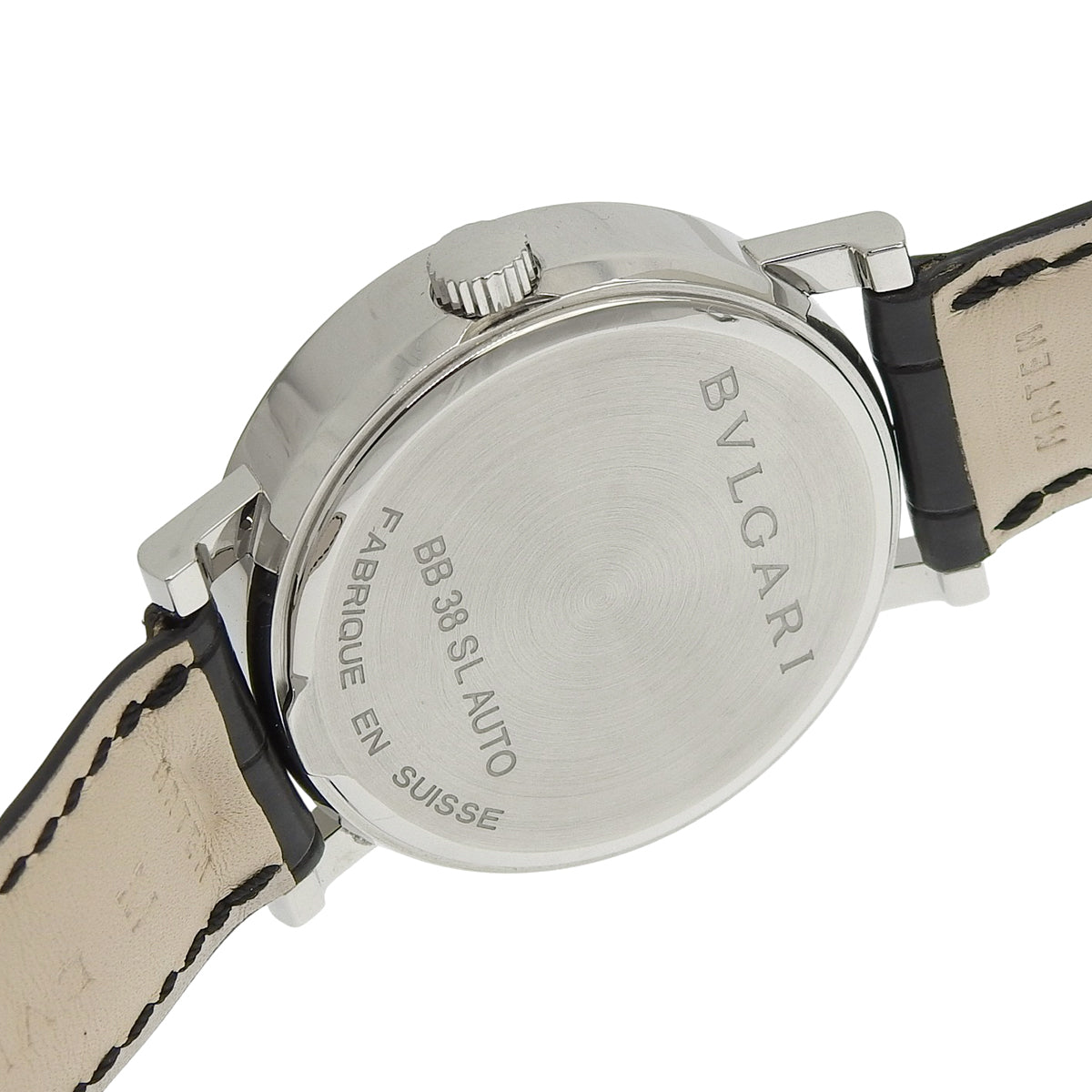 宝格丽BB38SL精钢黑色自动上链男士腕表