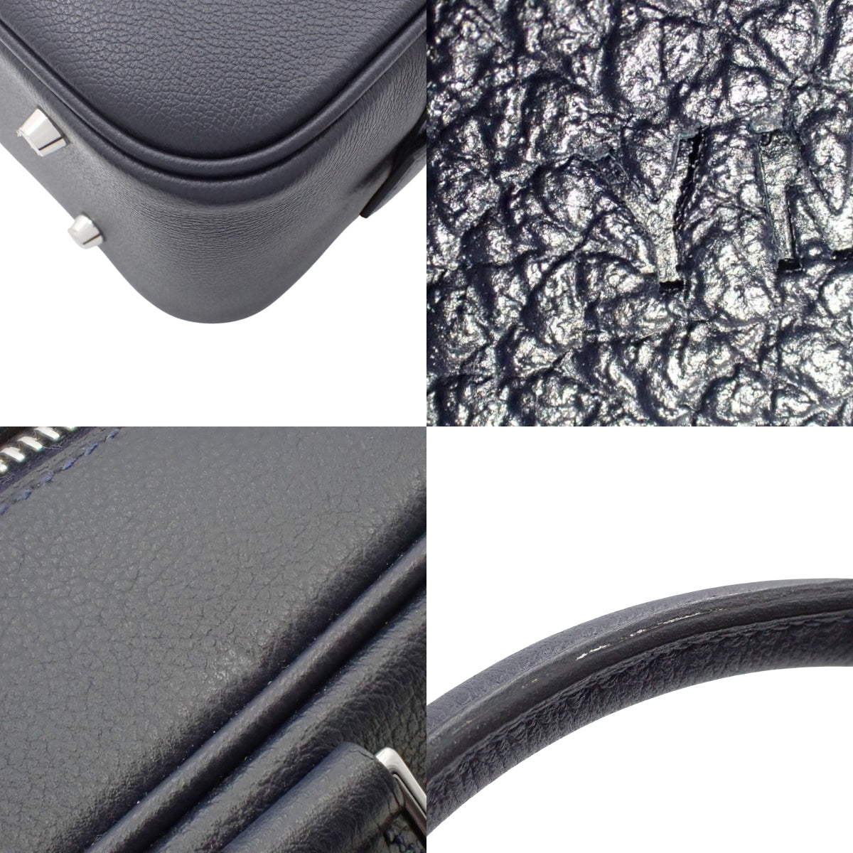 プリュム28 エバーカラー パラジウム金具 ブルーインディゴ Y刻印