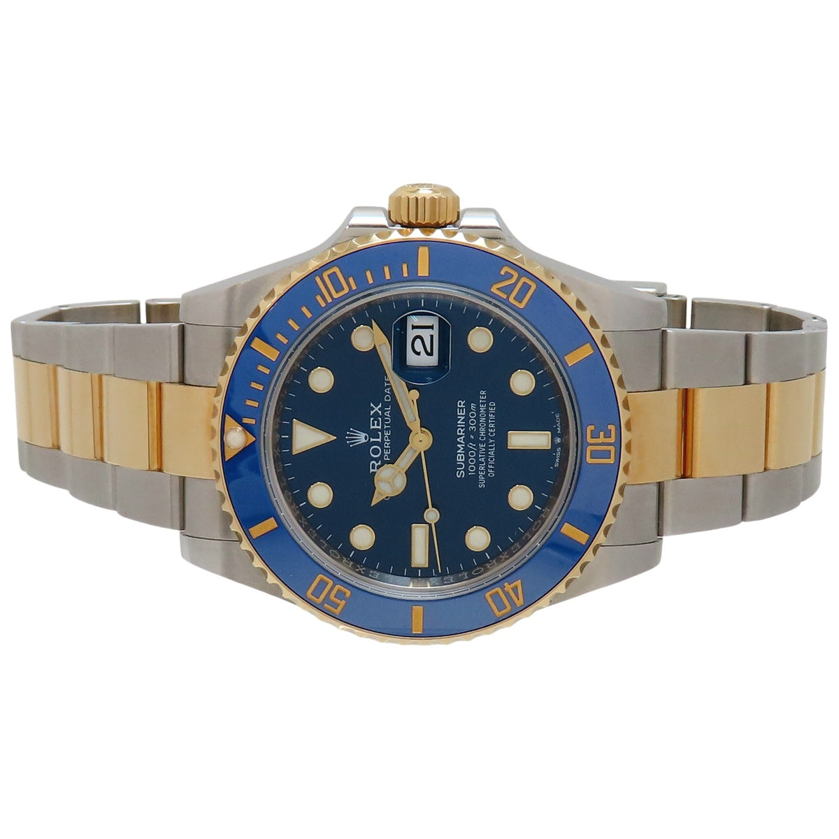 サブマリーナー 126613LB YG/SS ランダム番 ブルー 自動巻き メンズ