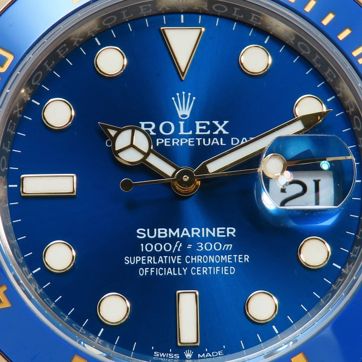 サブマリーナー 126613LB YG/SS ランダム番 ブルー 自動巻き メンズ