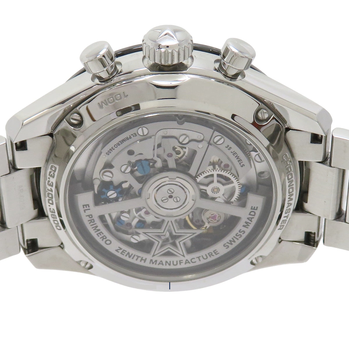 真力时 CHRONOMASTER SPORT 系列 03.3100.3600/21.M3100 不锈钢 黑色 自动机械 男士