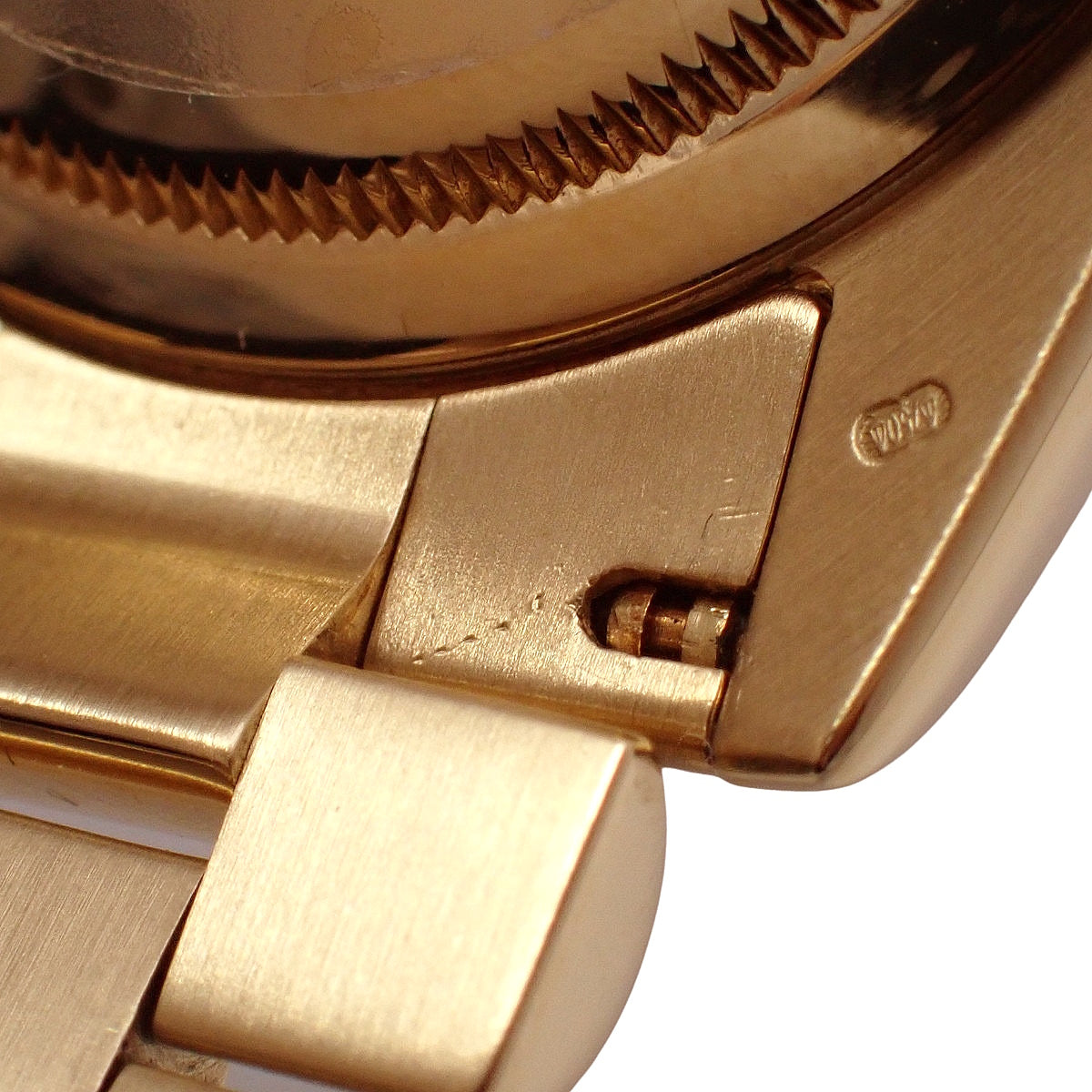 Day-Date Diamond Bezel 118348G YG P Series Champagne Computer Dial 10PD Automatic Men's