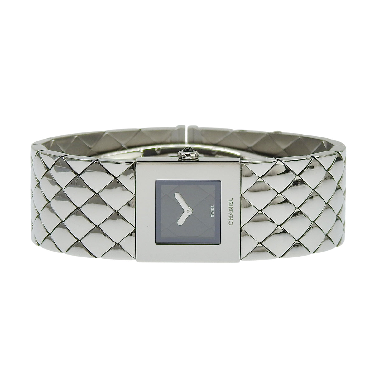 Matelassé H0009 SS 黑色 石英 女士腕表