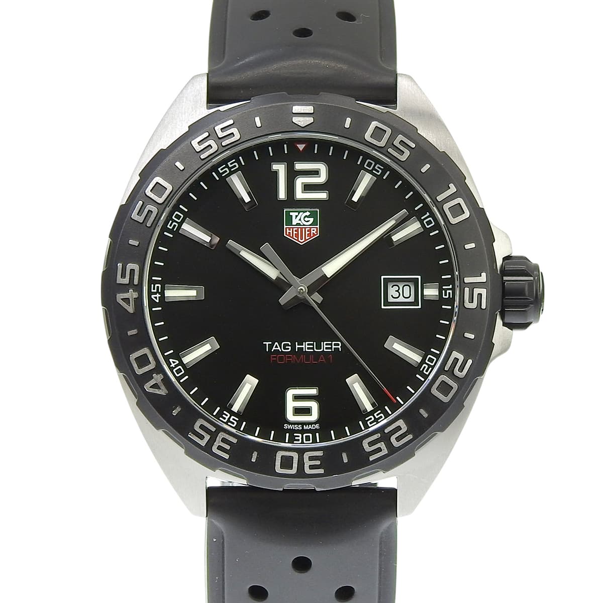 F1系列腕表 WAZ1110.FT8023 精钢/橡胶 黑色 石英 男士