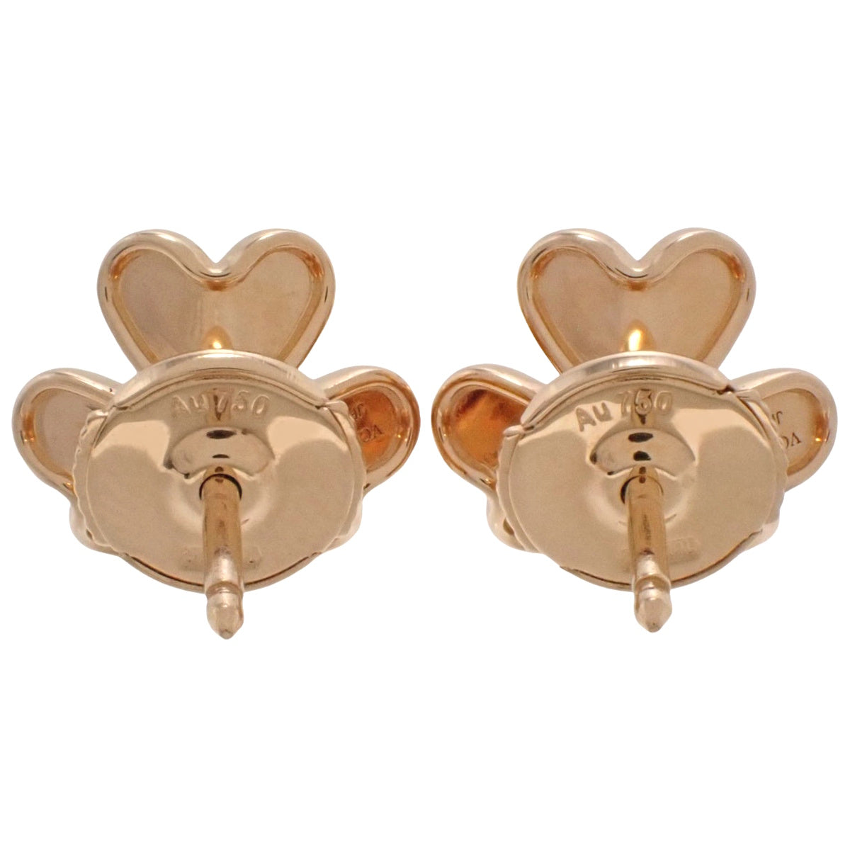 フリヴォル ピアス ミニモデル ルビー ピンクゴールド K18PG