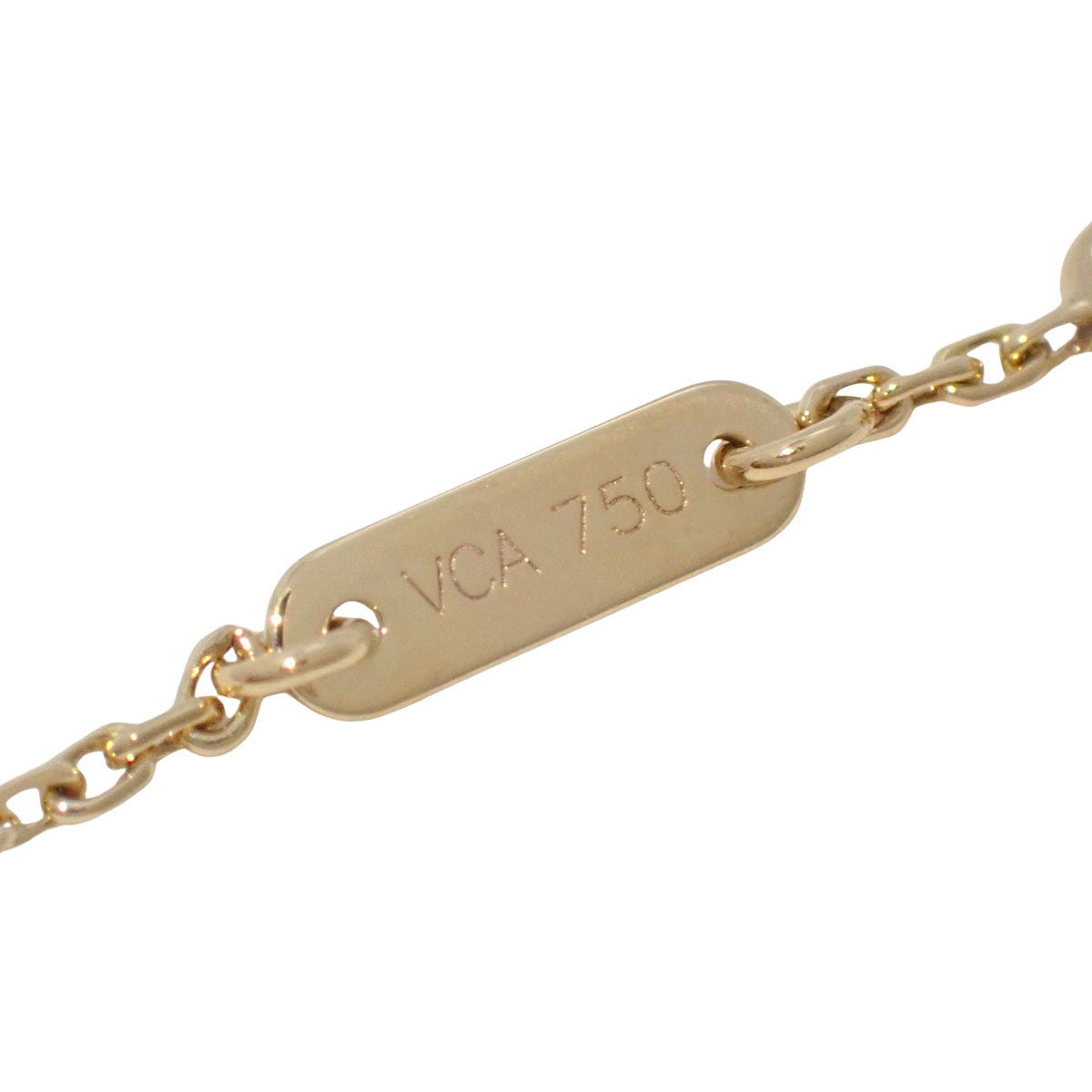 Sweet Papillon Bracelet Mother of Pearl 18K Yellow Gold 2.1g