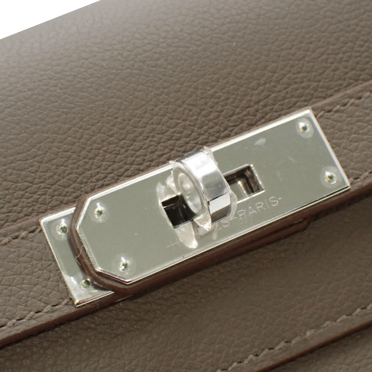 【未使用】ケリーデペッシュ25 エバーカラー パラジウム金具 エタン Z刻印