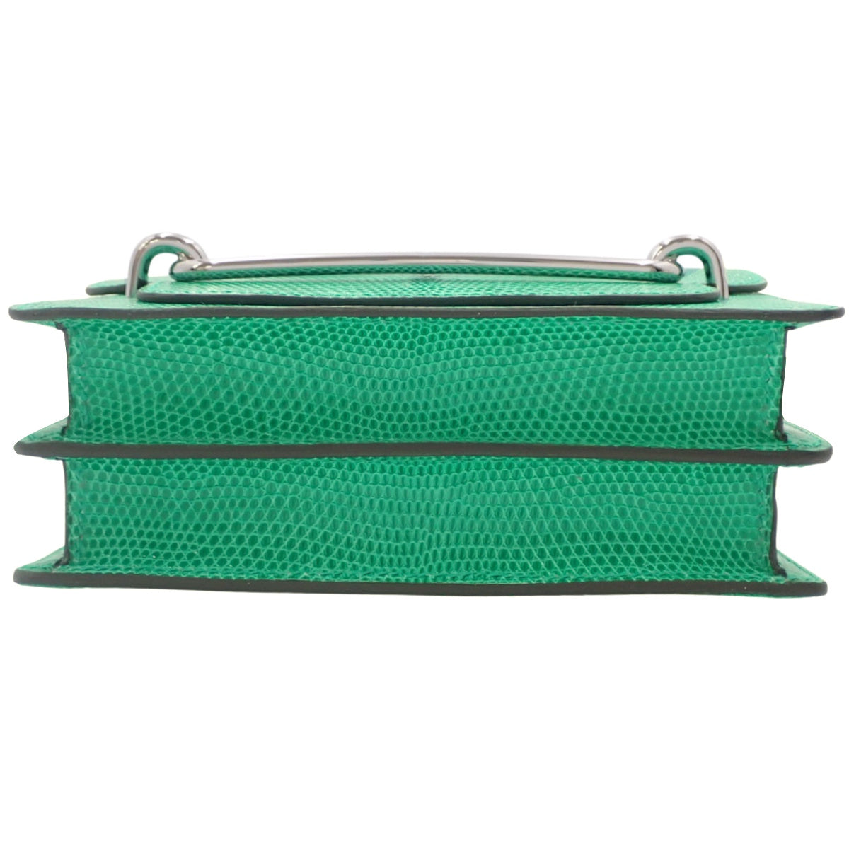 ロウリス ルリ ミニ リザード パラジウム金具 ミント U刻印