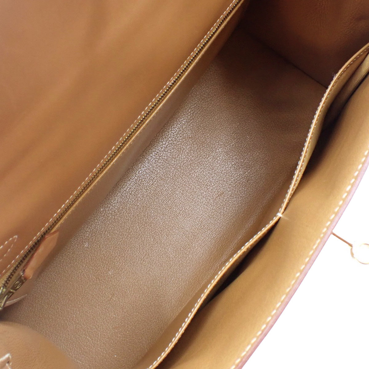 ケリー32(外縫い) ボックスカーフ ゴールド ゴールド金具 〇Y刻印