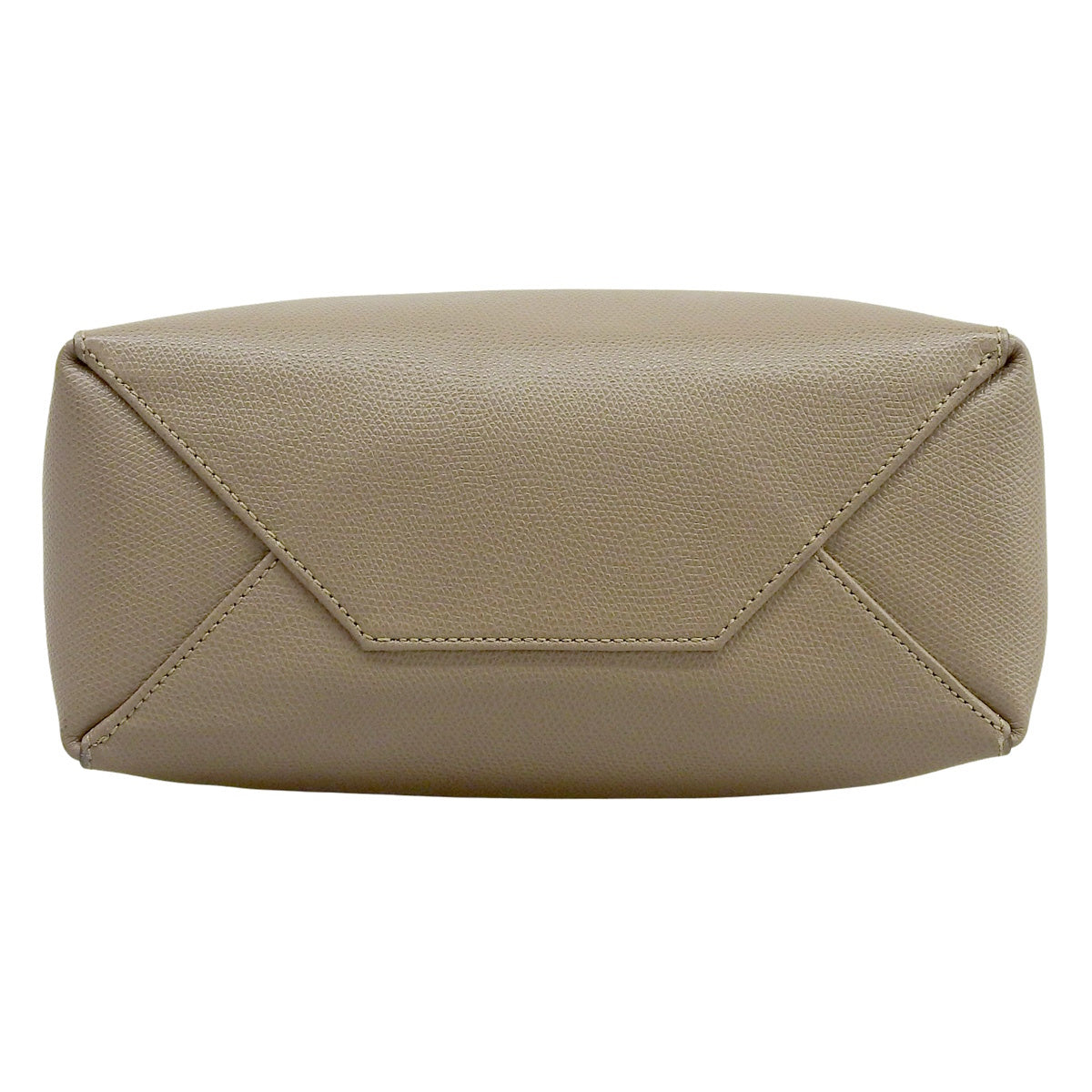 Vertical Cabas Small Leather Greige 189813