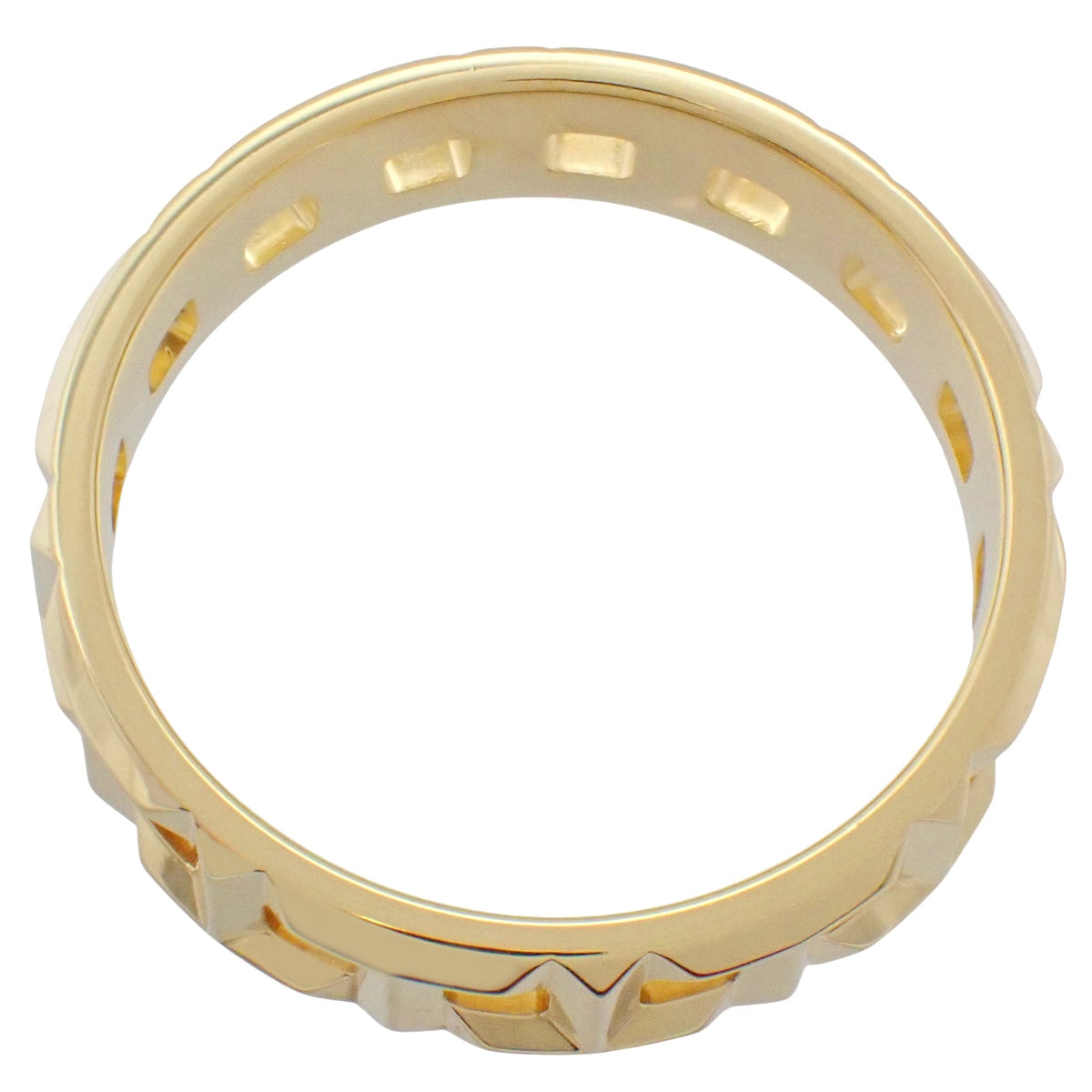 トゥルー ワイド リング イエローゴールド K18YG 5.5g