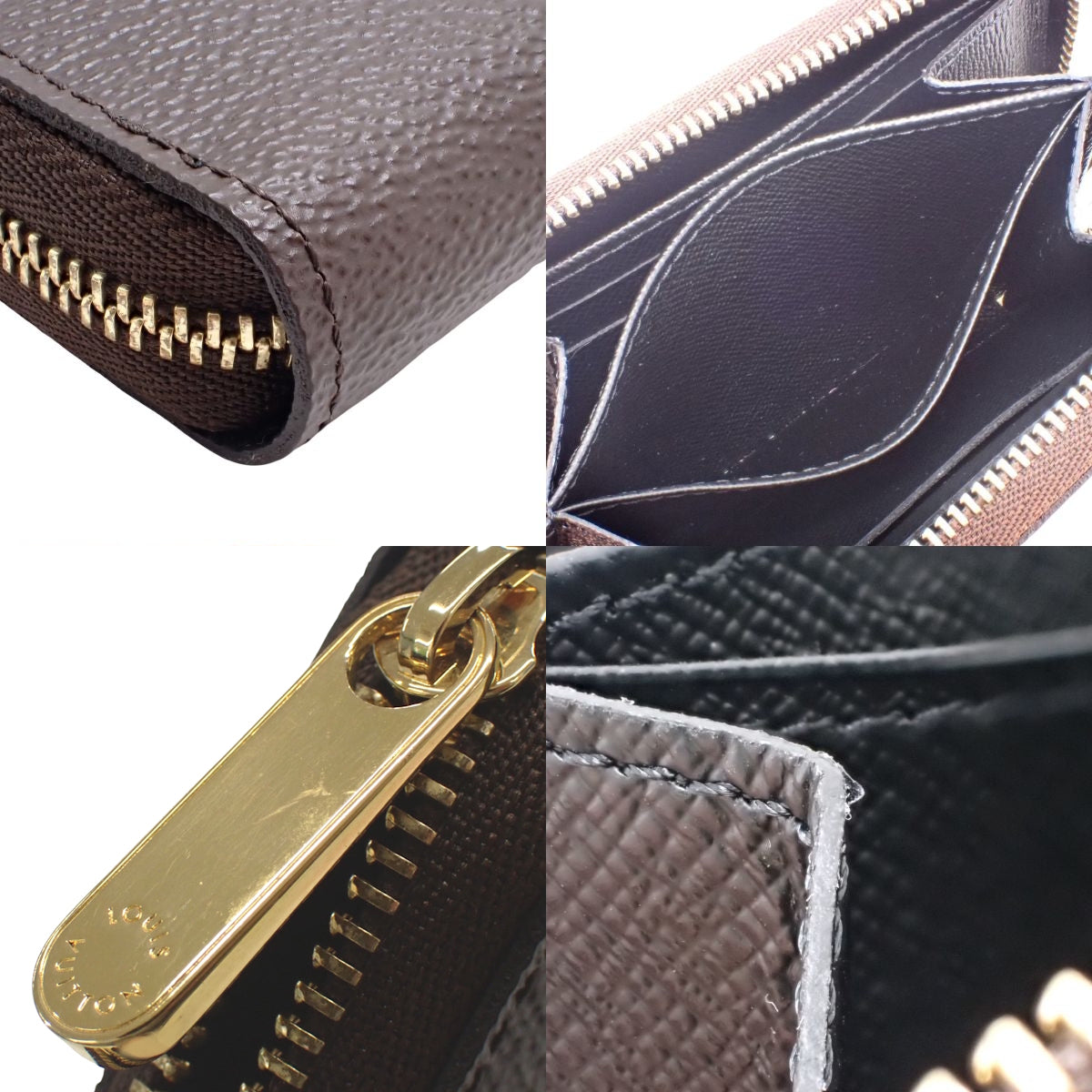 Monogram Giant Zippy Coin Purse, Brown and Camel, M69354