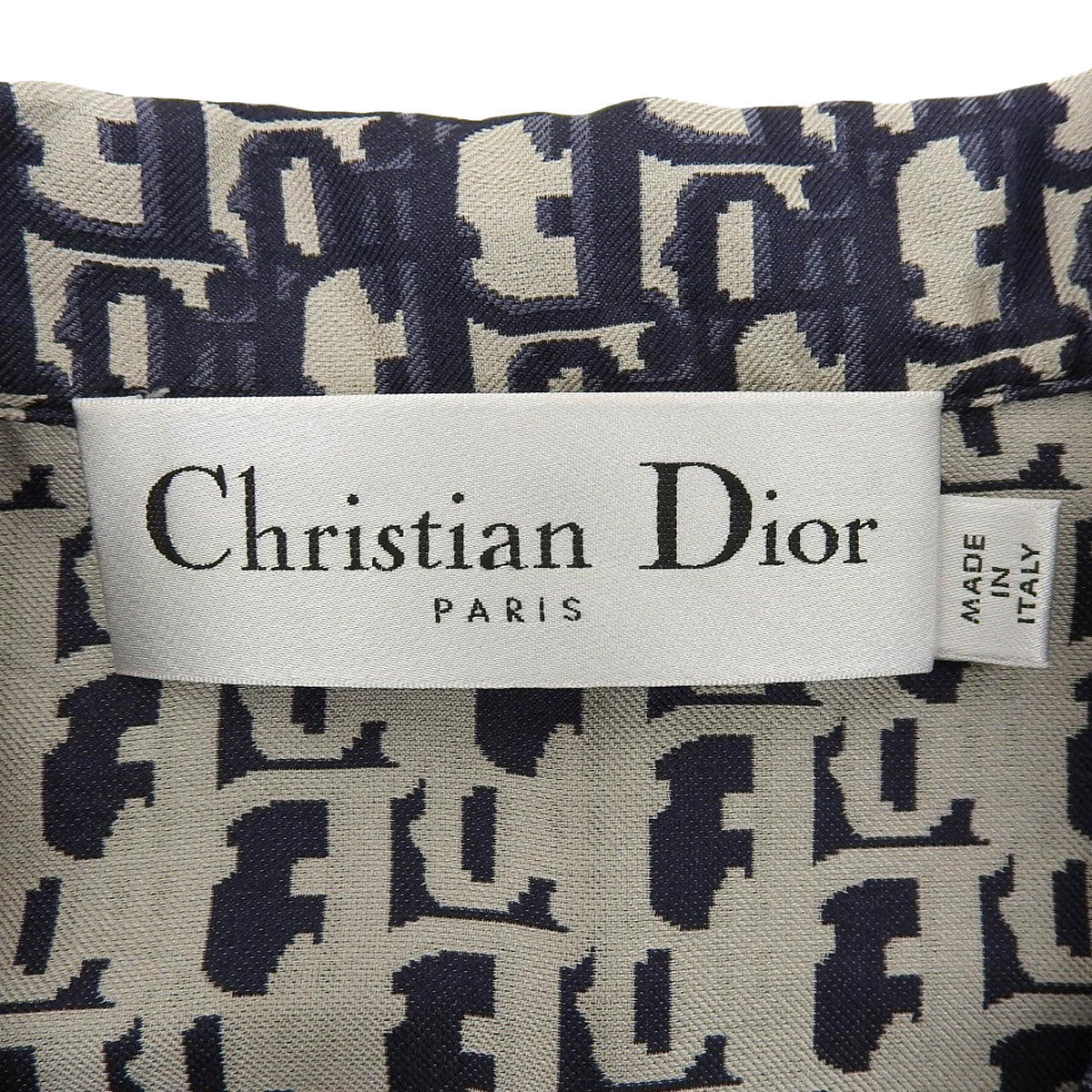 ディオール オブリーク ショートスリーブシャツ 2021年 38