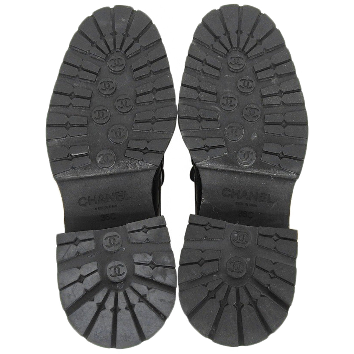Matelasse Coco Mark Loafers 36