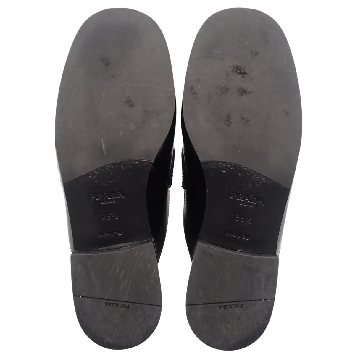 ブラッシュドレザー ミュールローファー 36 1/2