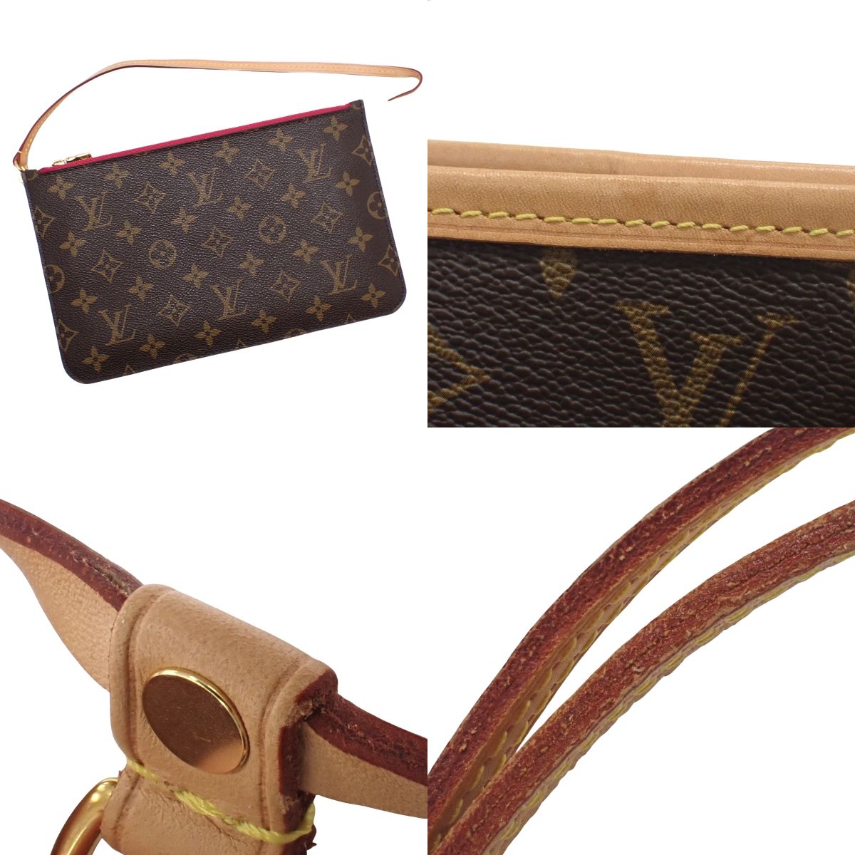 Monogram Neverfull MM Monogram Canvas Pivoine M41178