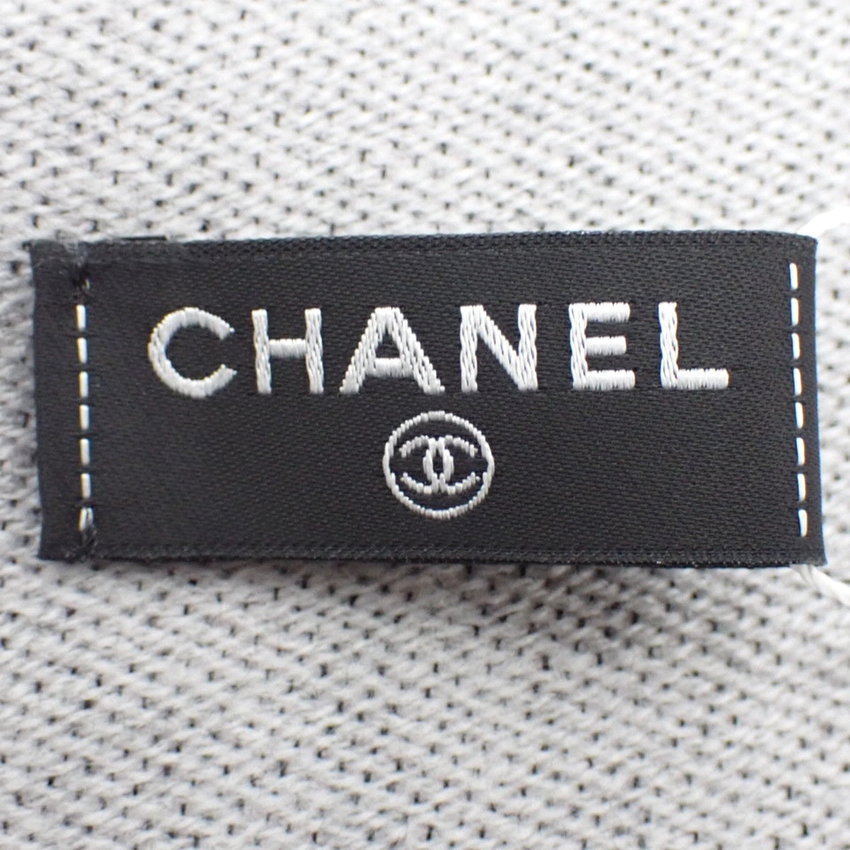 Coco Mark Scarf Wool Silk AAB353