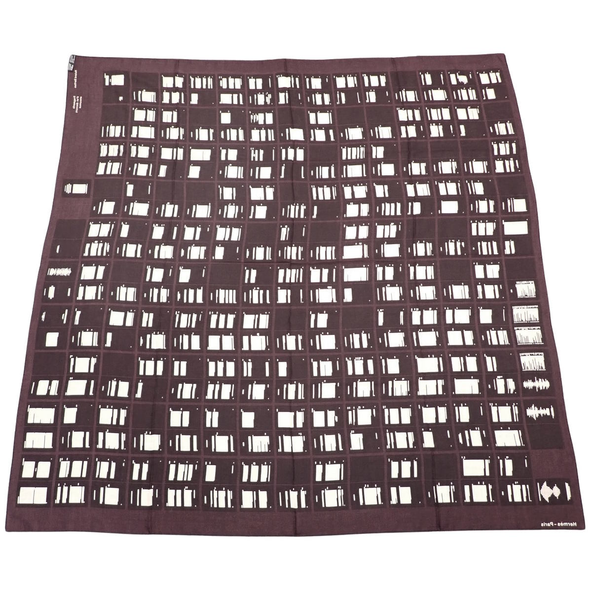 ロラン・バルト カレジェアン カレ140 カシミヤ シルク