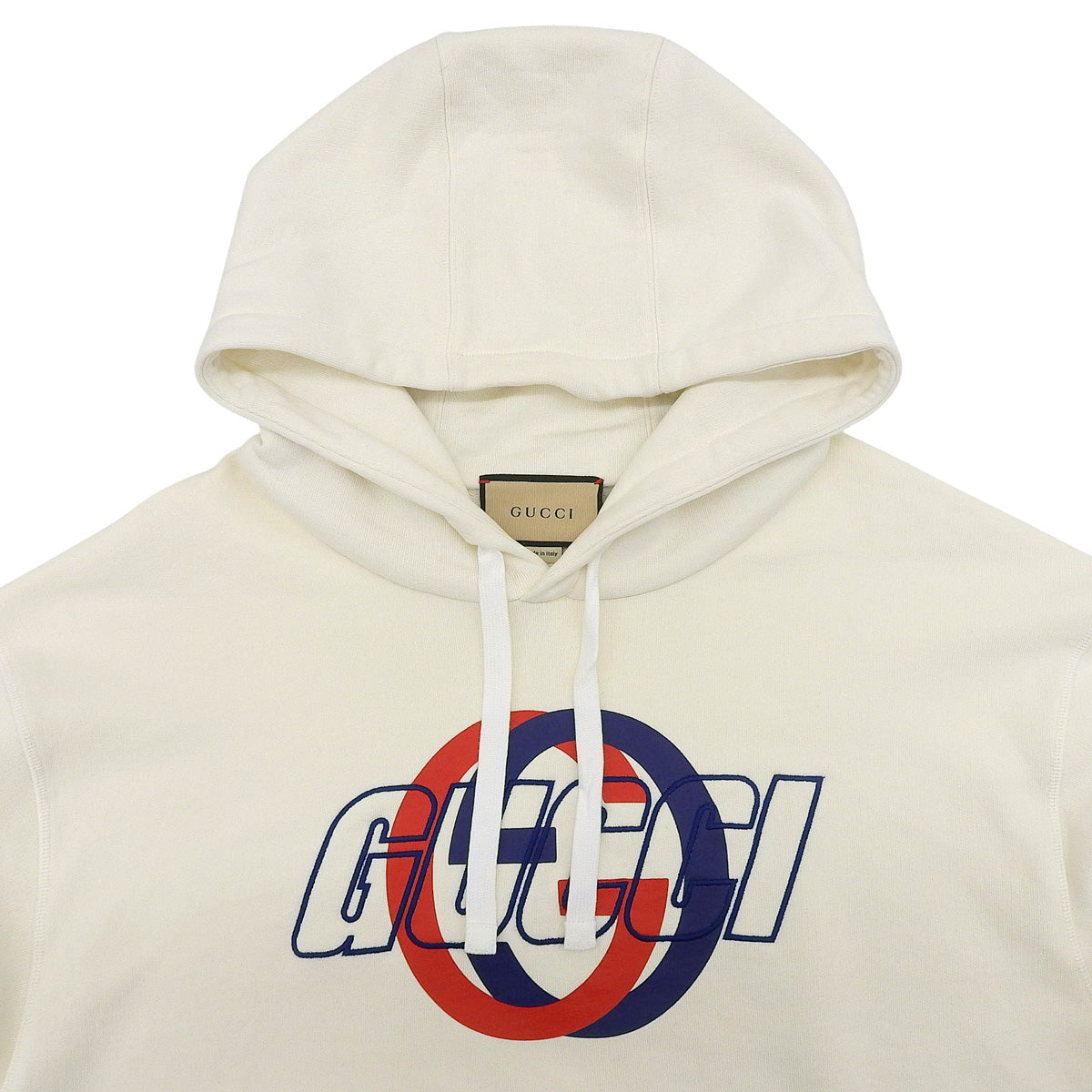 ロゴ パーカー L