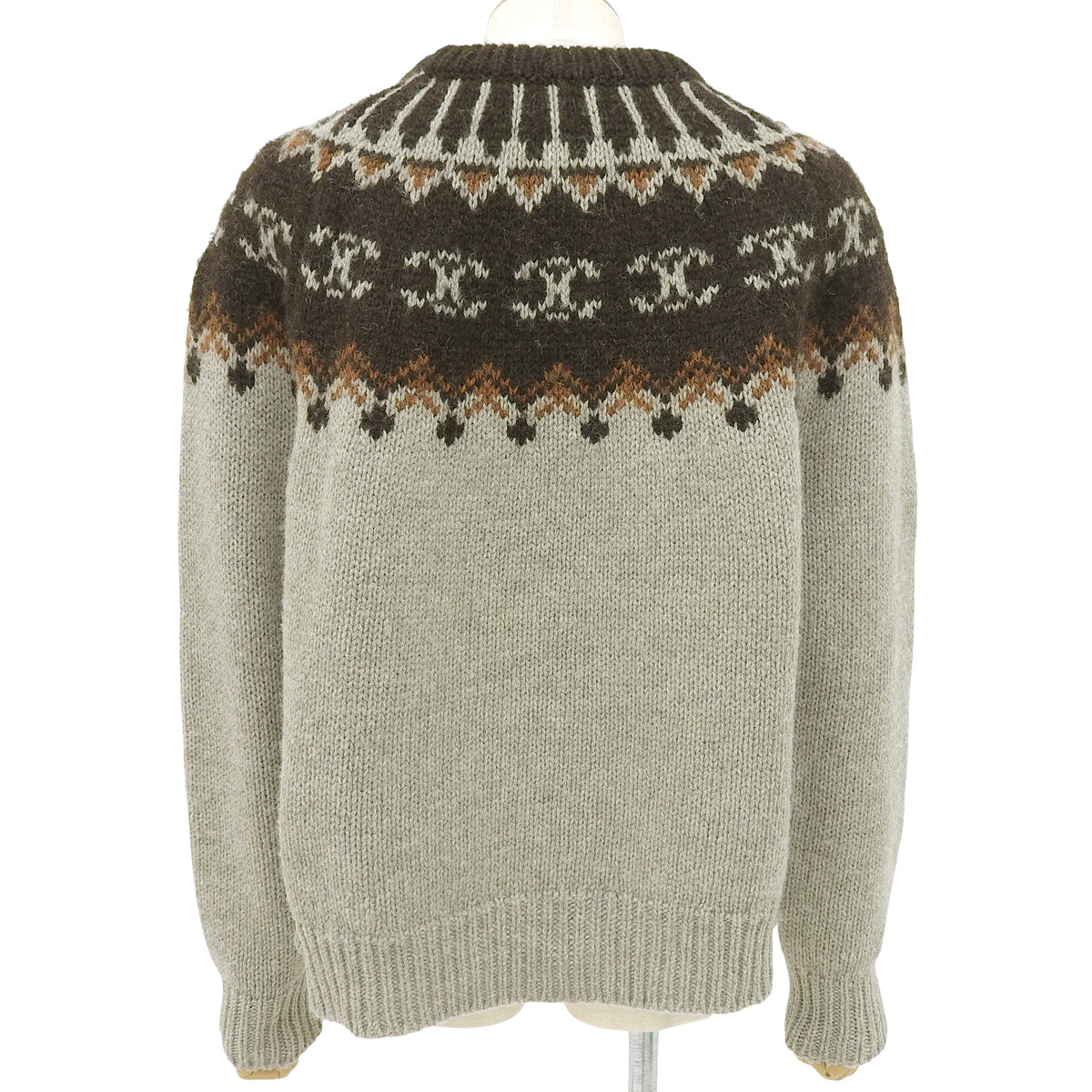 トリオンフ クルーネックニット M