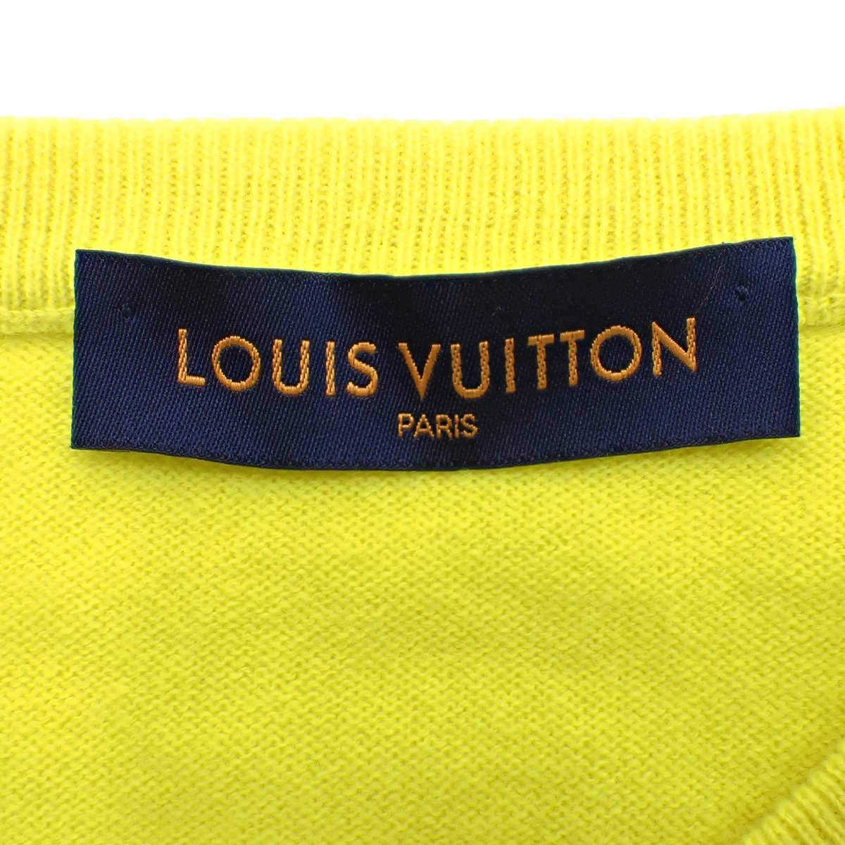 LVサークルロゴ刺繍 ニット XS