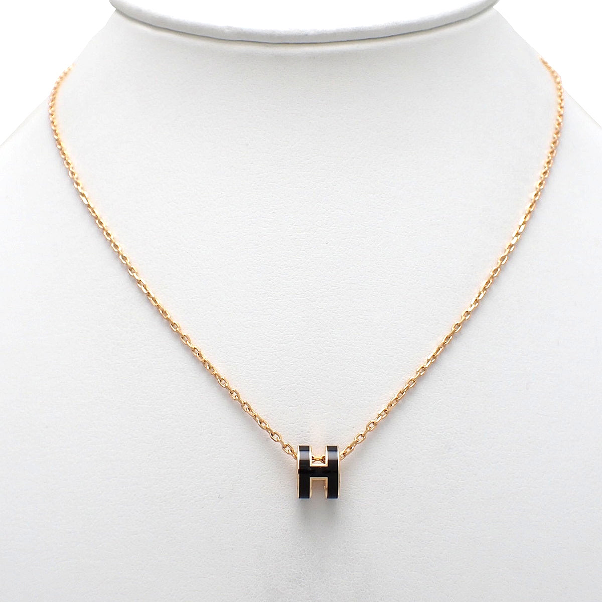 ミニポップアッシュ Hネックレス メタル(GP)