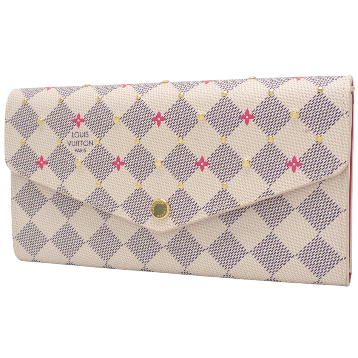 Damier Azur Sarah Wallet in Ivory M45296