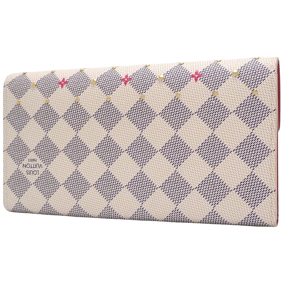 Damier Azur Sarah Wallet in Ivory M45296