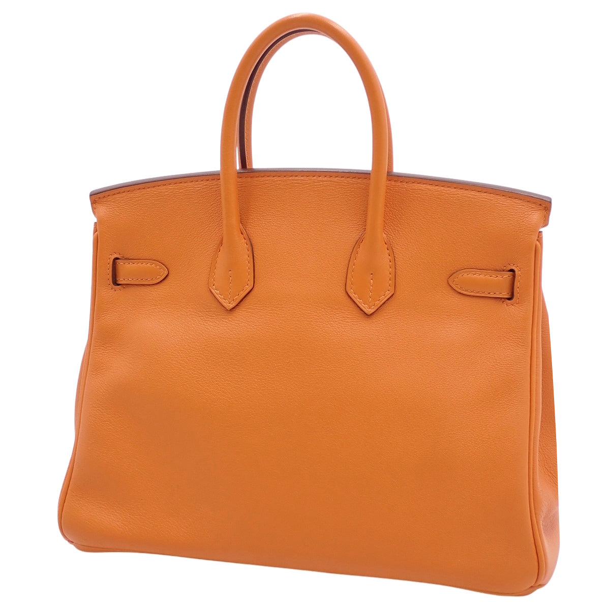 バーキン25 トリヨンクレマンス パラジウム金具 オレンジ M刻印