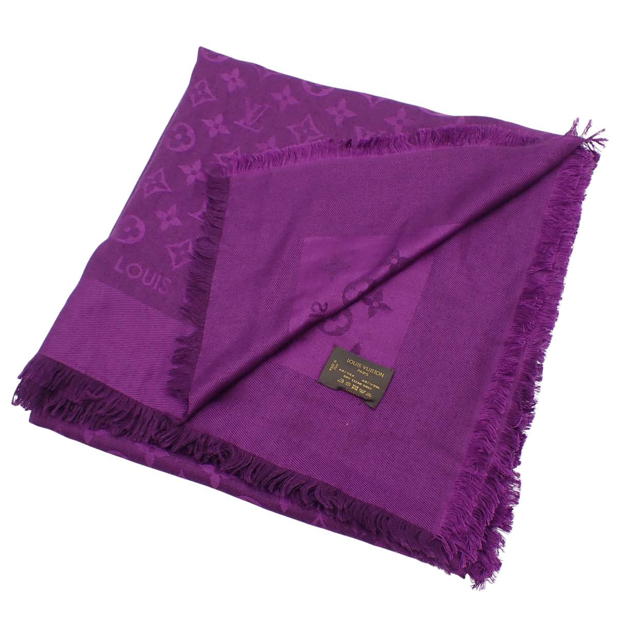 Monogram Shine Stole 402336