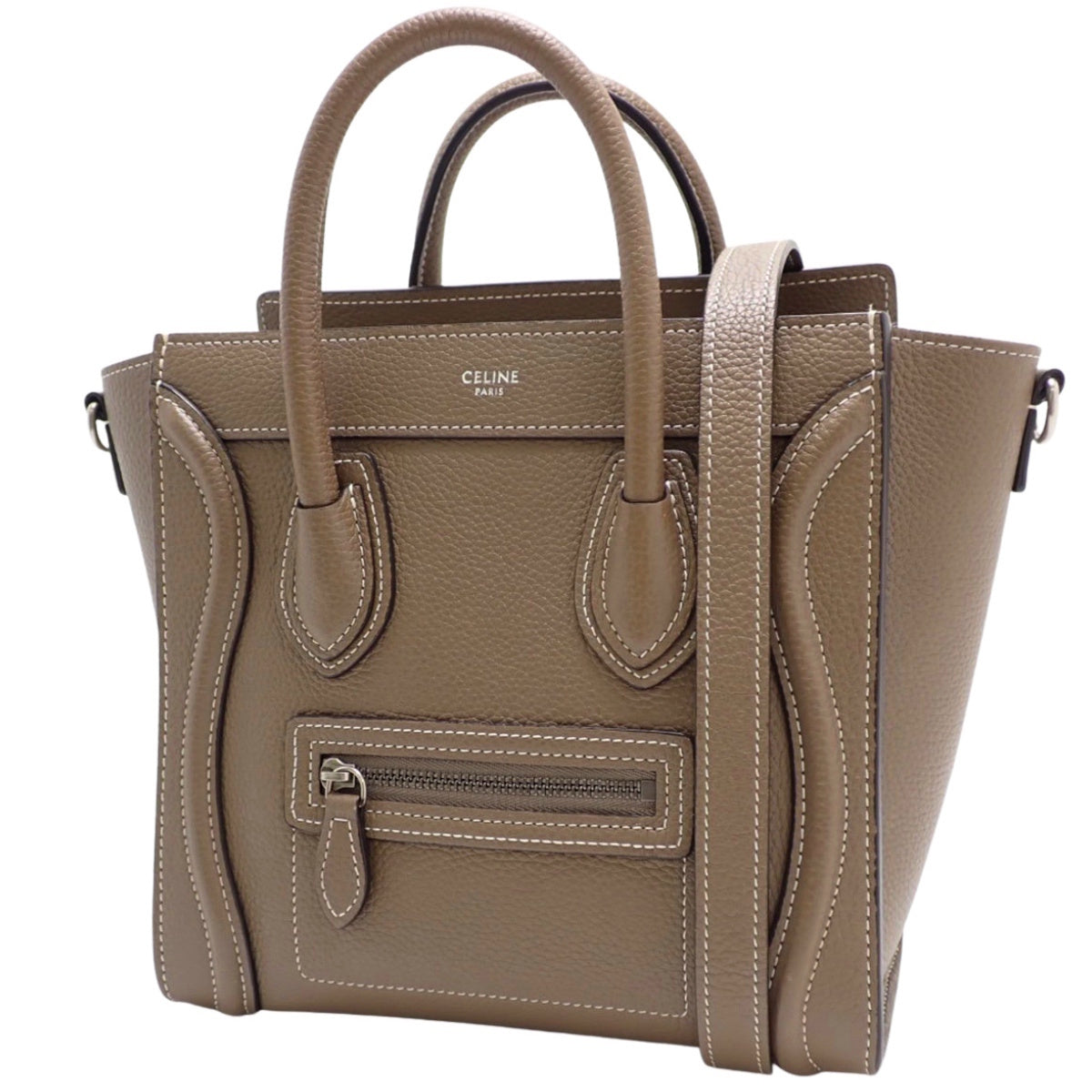 ラゲージ ナノショッパー ドラムドカーフスキン スリ 189243DRU.09SO