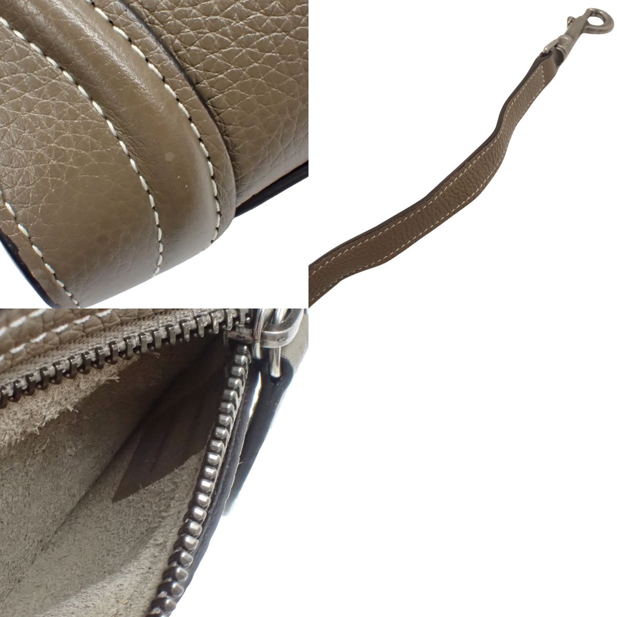 Luggage Nano Shopper 手提包，小牛皮材质，修身款，货号 189243DRU.09SO