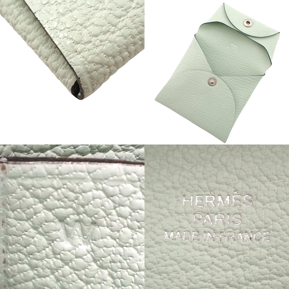 Bastia Chevre Palladium Hardware Vert Cricket W Stamp