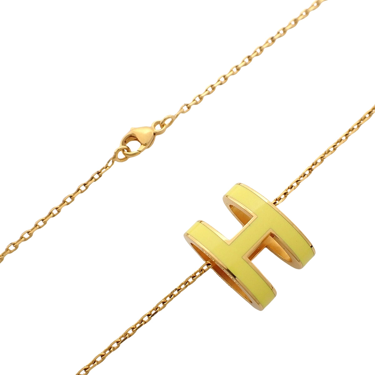 Pop Ash H Necklace Metal (GP)