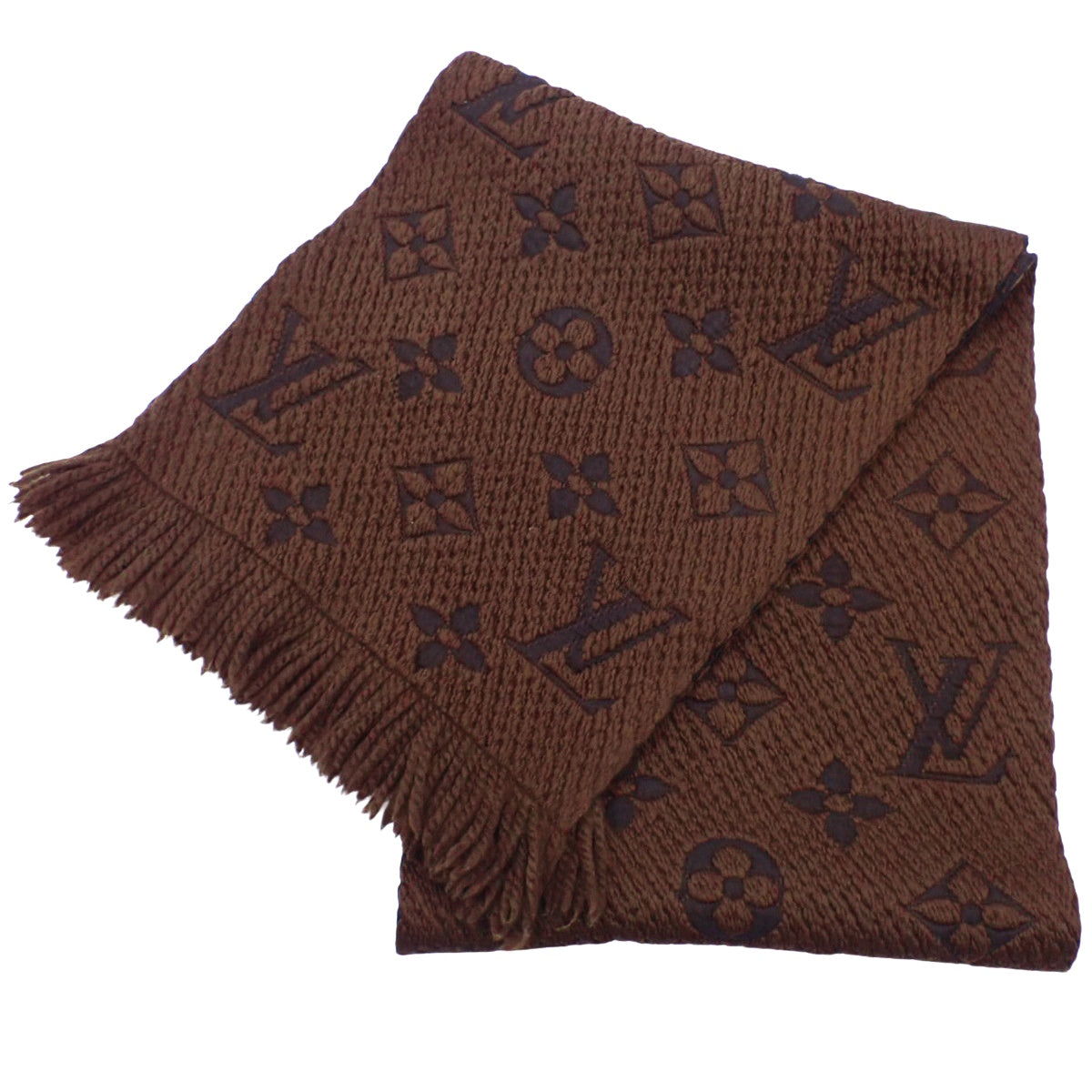 Monogram Echarpe Logomania Apparel Fashion Accessories Wool Silk 413287