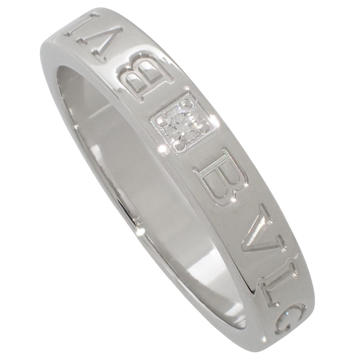 BVLGARI BVLGARI Diamond Ring in White Gold K18WG 8.0g