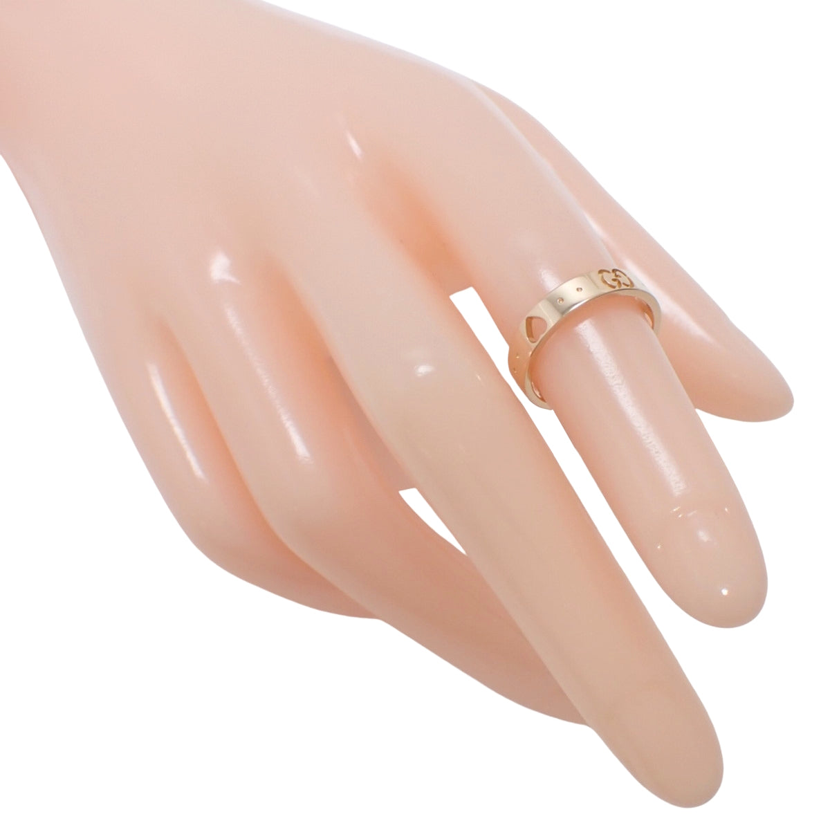 アイコン アモール ハート リング ピンクゴールド K18PG 9(49)号 3.1g