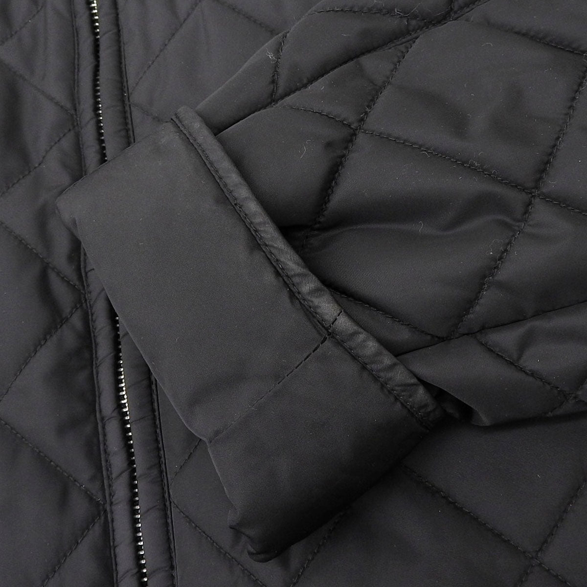 Hooded Quilted Nylon Jacket 2021 Size 46