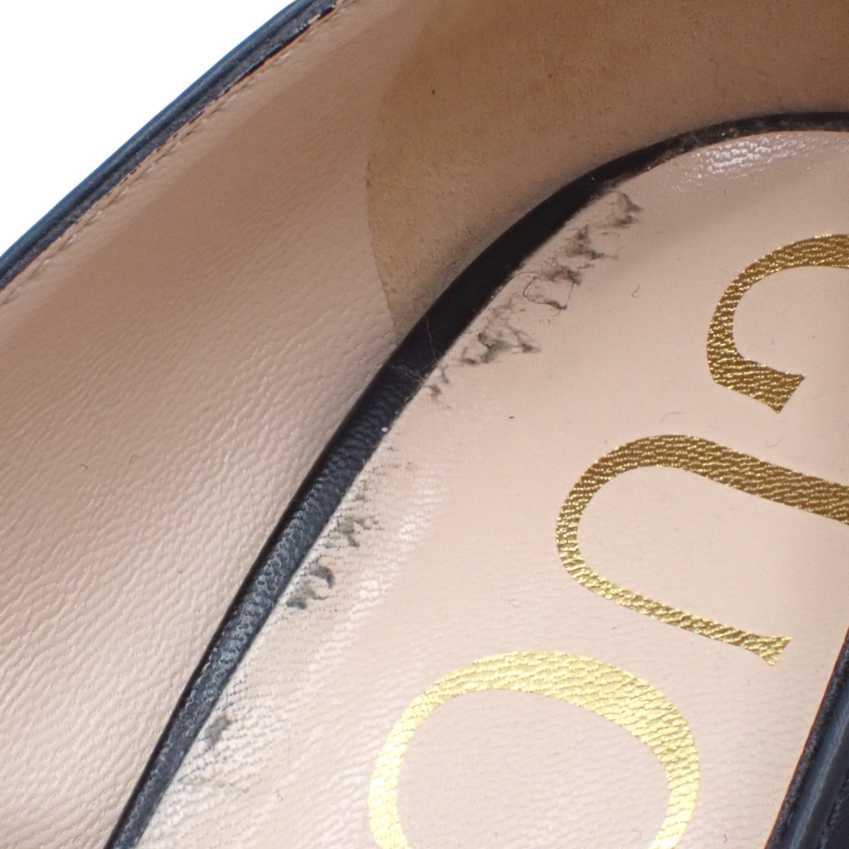 ホースビット スクエアトゥ パンプス 38