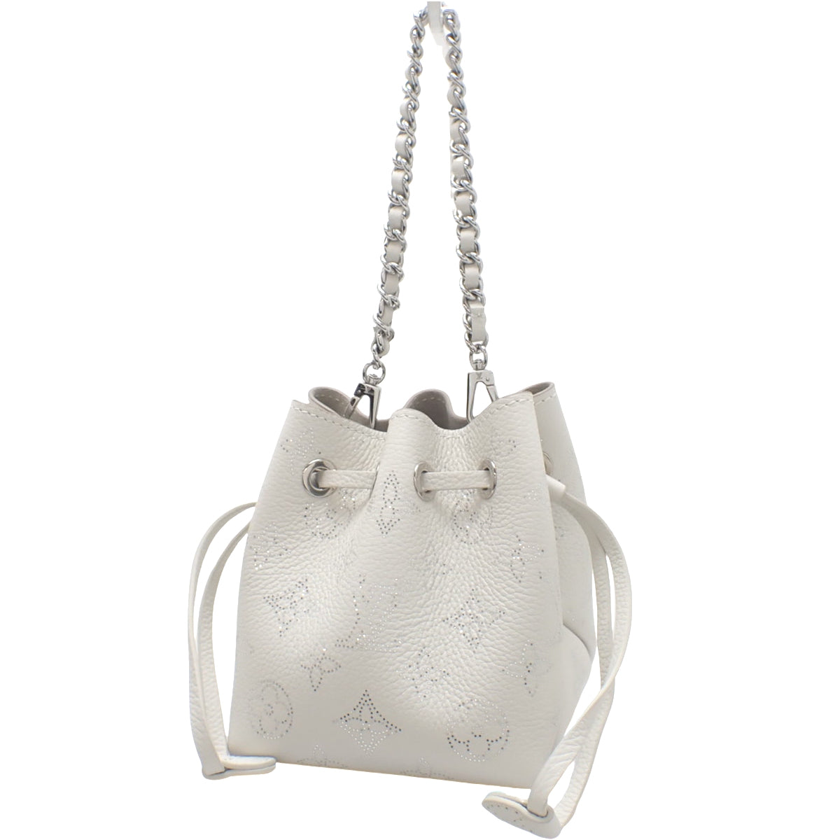 Monogram Mahina Pico Bella 白色银色 M12764