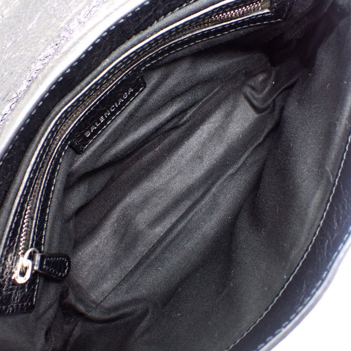 Le Cagole Flap Bag XS Arena Lambskin Black 719082