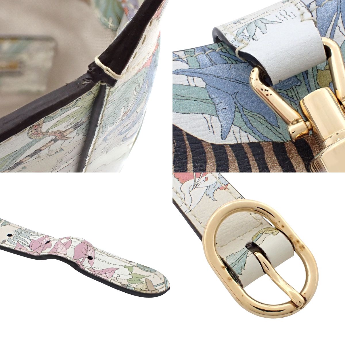 タイガー ジャッキー1961 小号单肩包 牛皮 白色 多色 636709