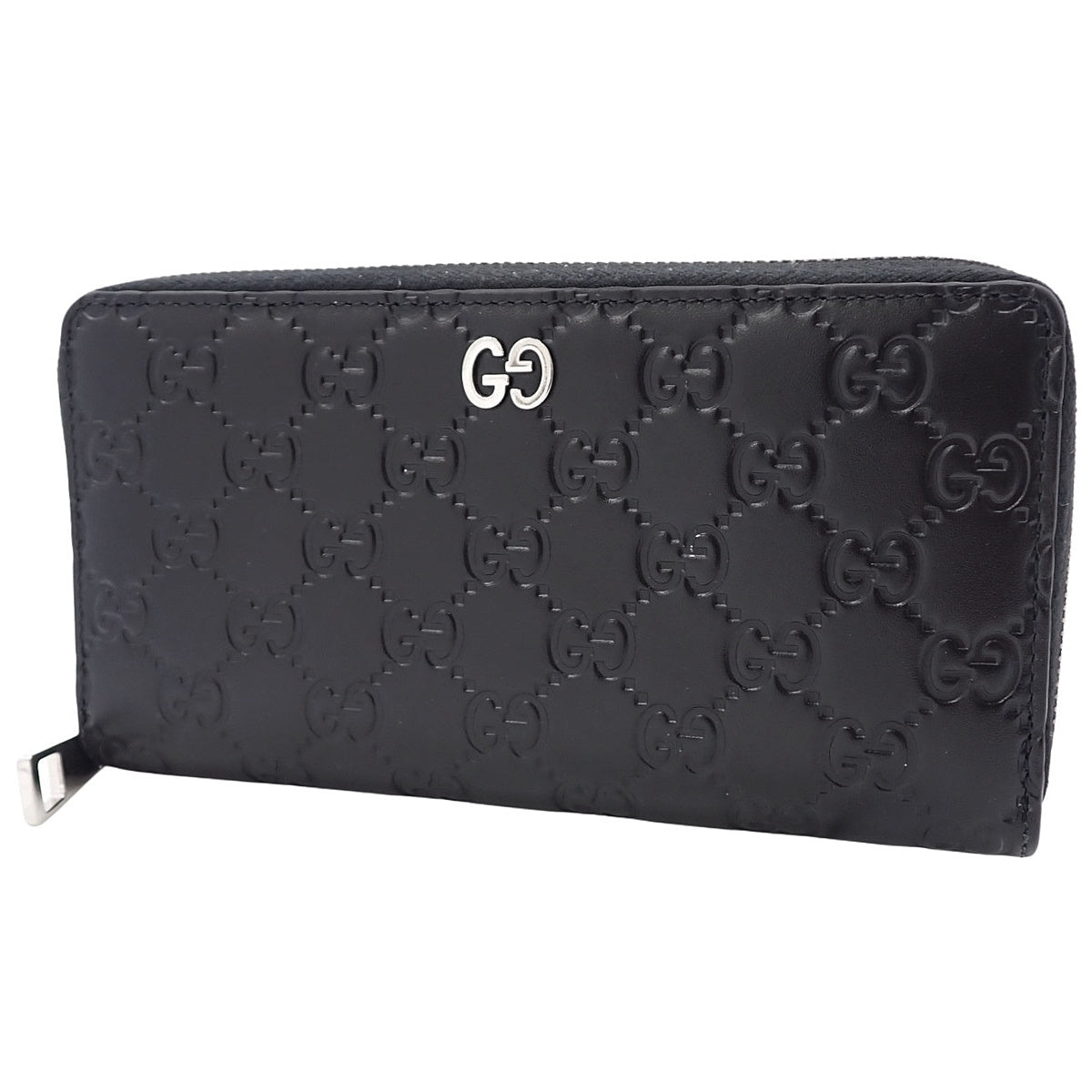 グッチシマ GGロゴ ラウンドファスナー 長財布